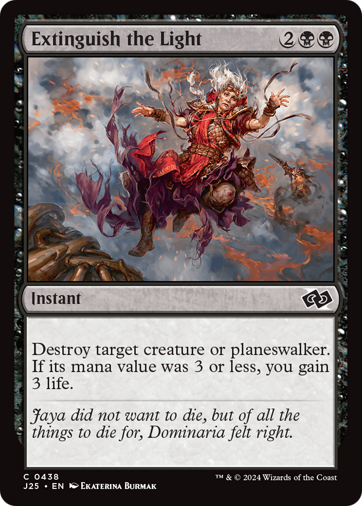 Extinguish the Light [Foundations Jumpstart] | Total Play