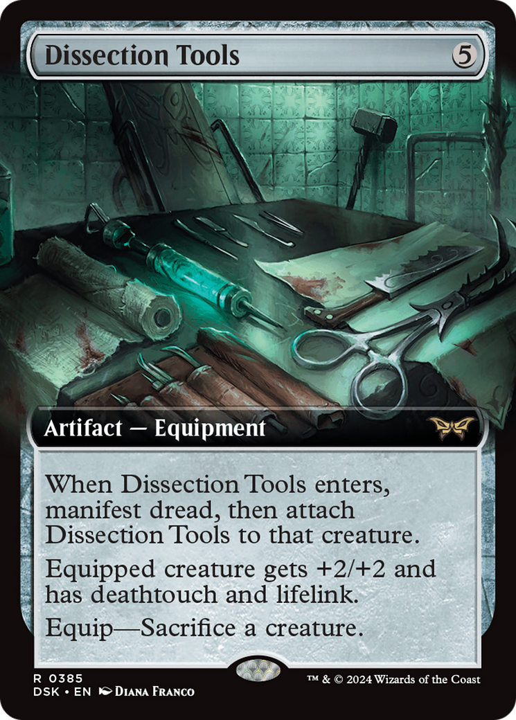 Dissection Tools (Extended Art) [Duskmourn: House of Horror] | Total Play