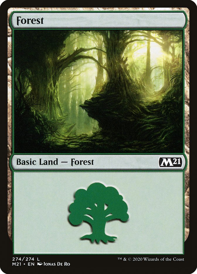 Forest (274) [Core Set 2021] | Total Play