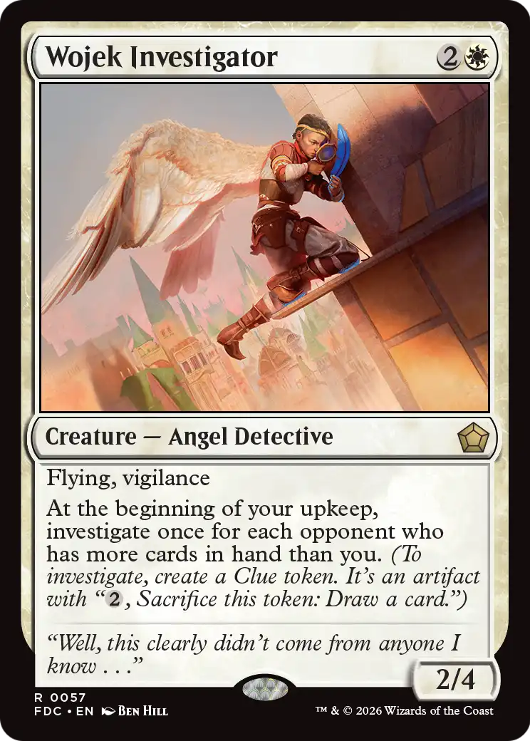 Wojek Investigator [Foundations Commander] | Total Play