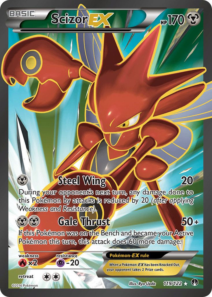 Scizor EX (119/122) [XY: BREAKpoint] | Total Play