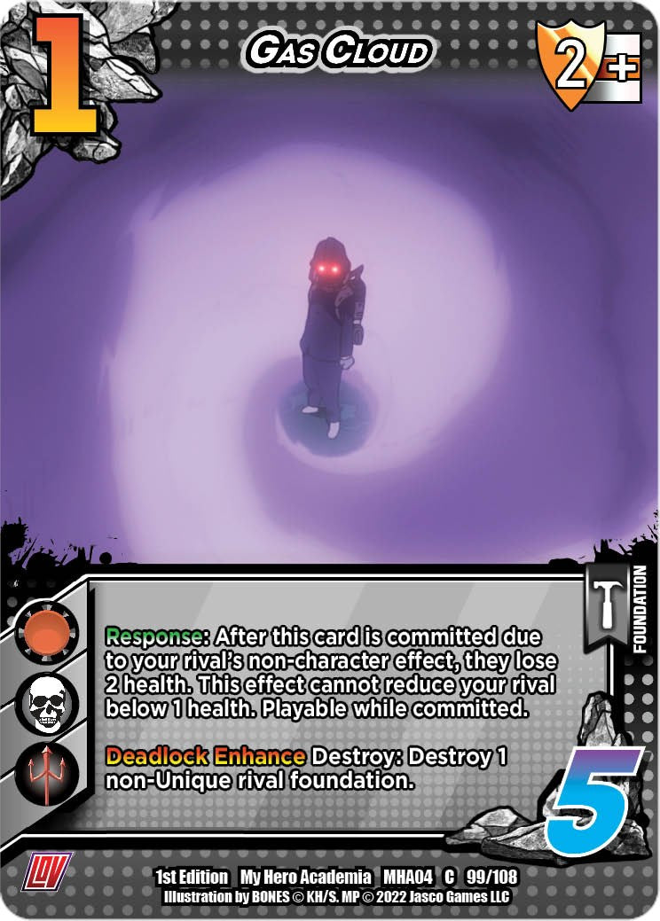Gas Cloud [League of Villains] | Total Play