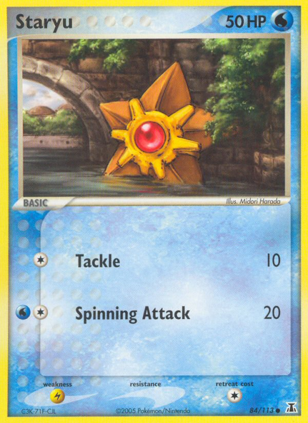 Staryu (84/113) [EX: Delta Species] | Total Play