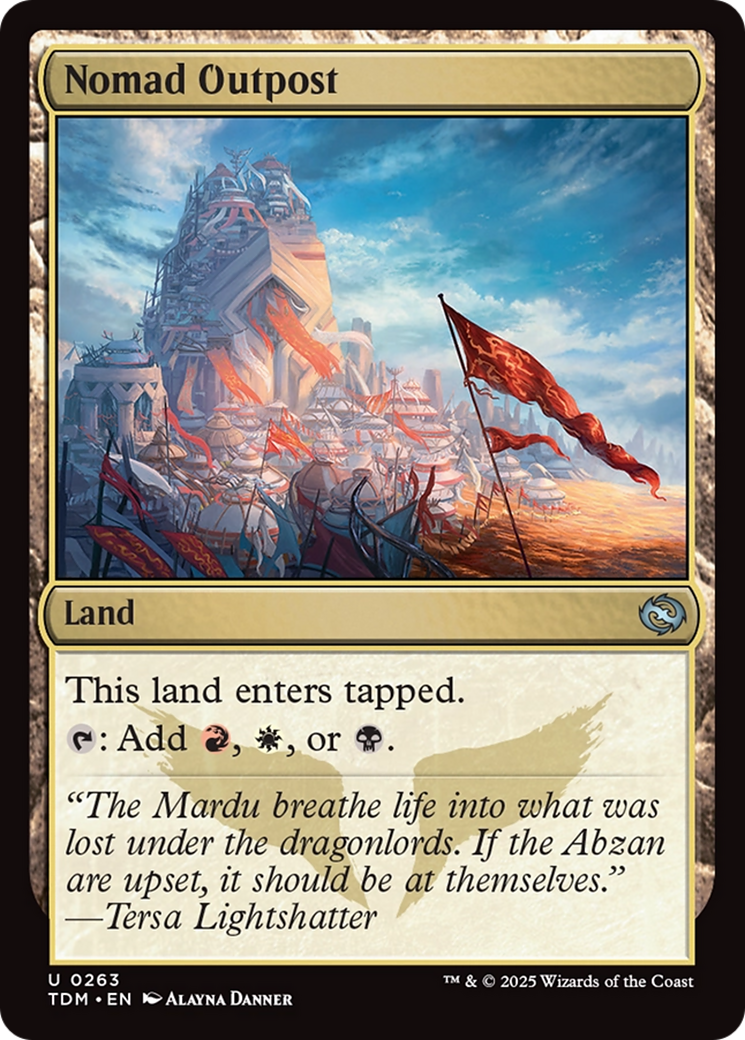 Nomad Outpost [Tarkir: Dragonstorm] | Total Play