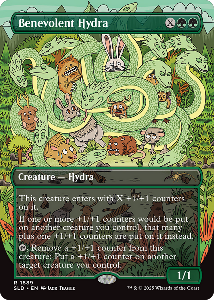 Benevolent Hydra (Rainbow Foil) [Secret Lair Drop Series] | Total Play