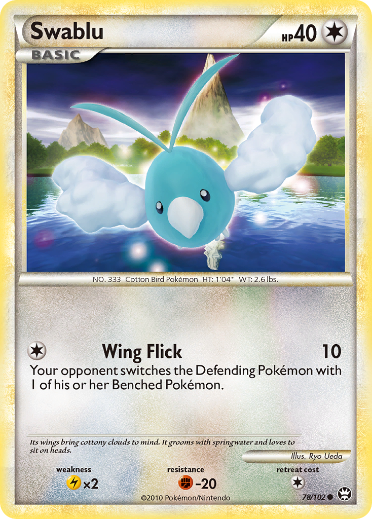 Swablu (78/102) [HeartGold & SoulSilver: Triumphant] | Total Play