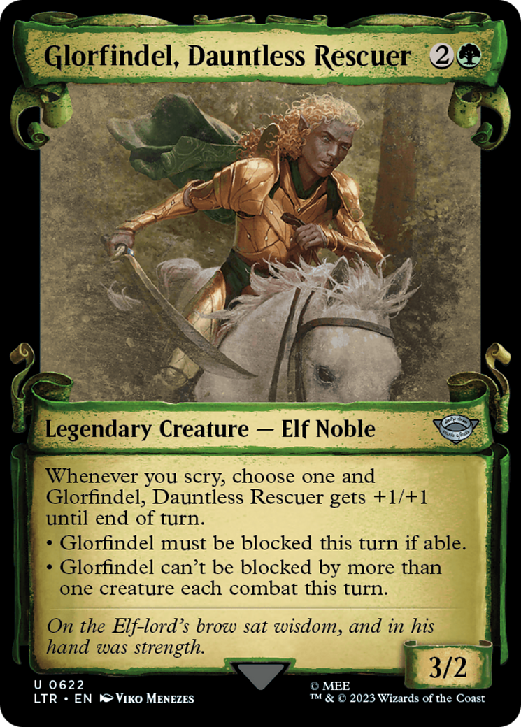Glorfindel, Dauntless Rescuer [The Lord of the Rings: Tales of Middle-Earth Showcase Scrolls] | Total Play
