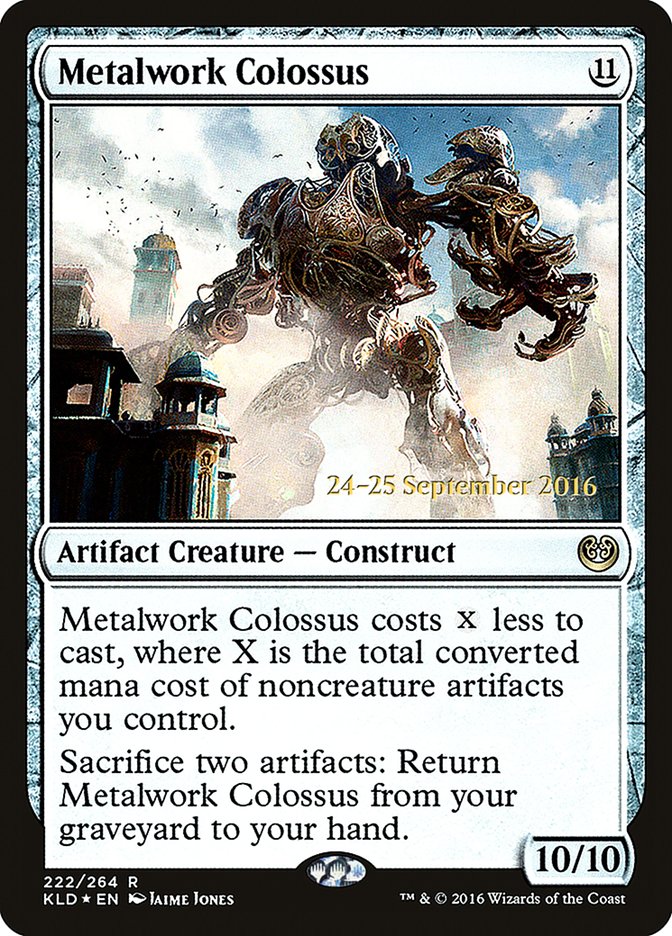 Metalwork Colossus [Kaladesh Prerelease Promos] | Total Play