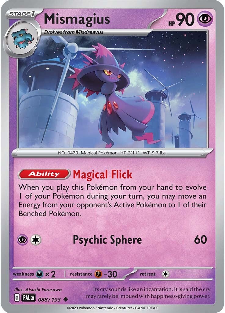 Mismagius (088/193) [Scarlet & Violet: Paldea Evolved] | Total Play