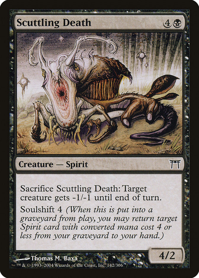 Scuttling Death [Champions of Kamigawa] | Total Play
