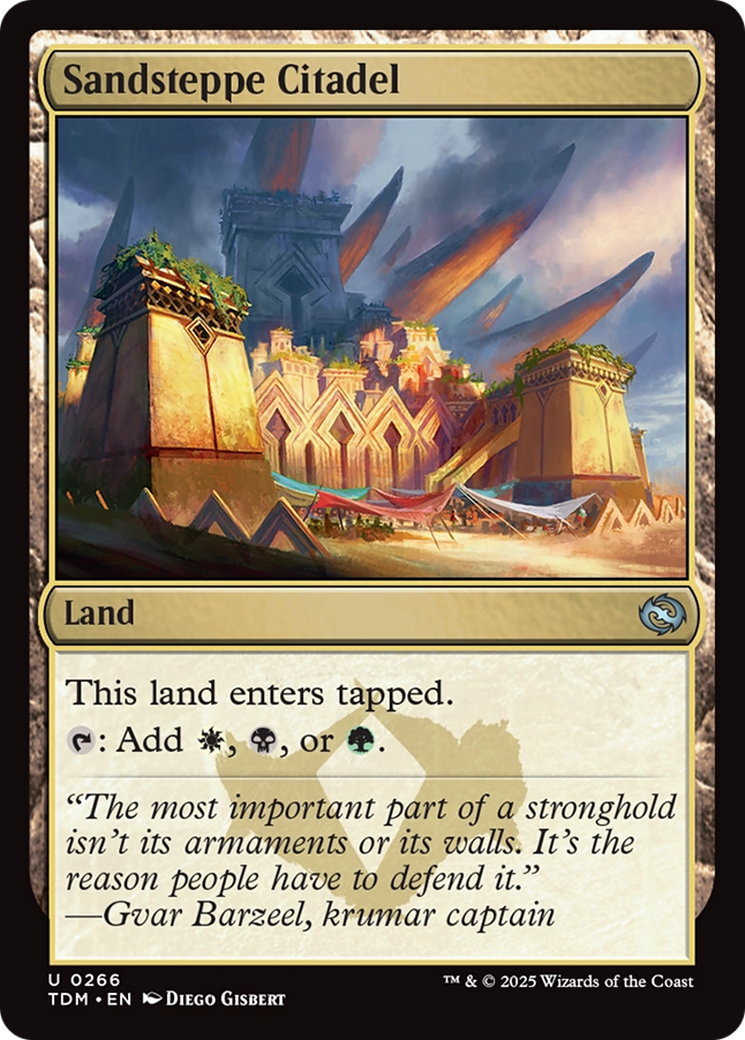 Sandsteppe Citadel [Tarkir: Dragonstorm] | Total Play