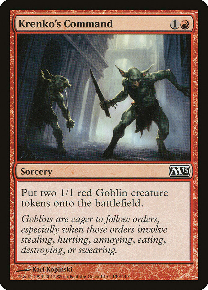 Krenko's Command [Magic 2013] | Total Play