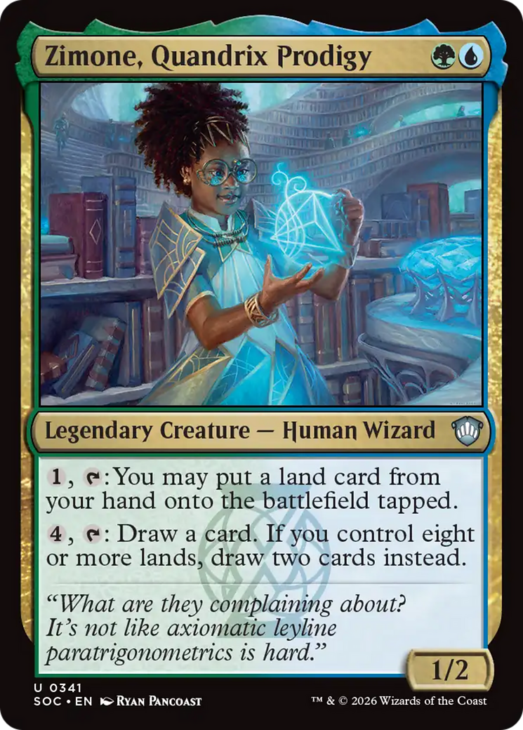 Zimone, Quandrix Prodigy [Secrets of Strixhaven Commander] | Total Play