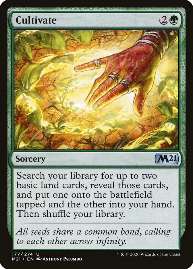 Cultivate [Core Set 2021] | Total Play