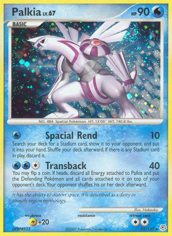 Palkia (11/130) [Diamond & Pearl: Base Set] | Total Play