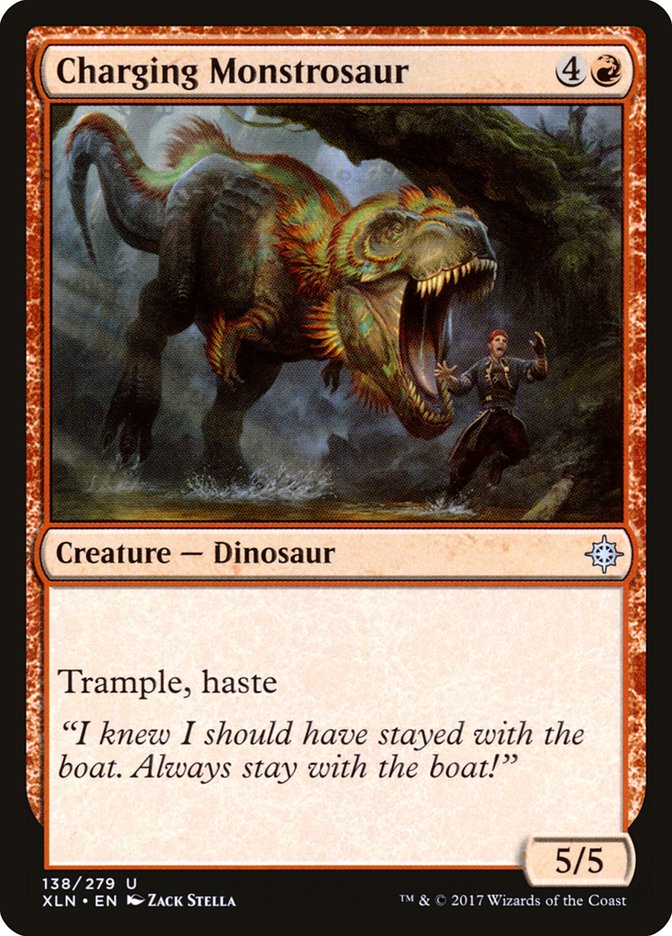 Charging Monstrosaur [Ixalan] | Total Play
