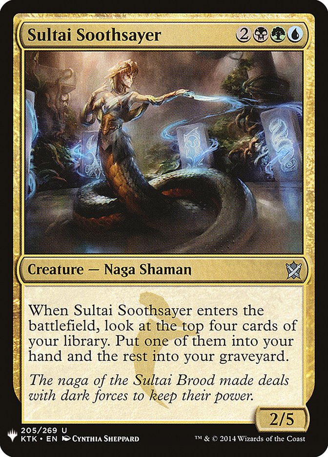 Sultai Soothsayer [Mystery Booster] | Total Play