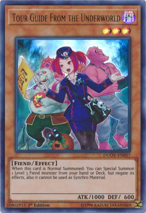 Tour Guide From the Underworld [DUOV-EN057] Ultra Rare | Total Play