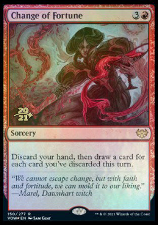 Change of Fortune [Innistrad: Crimson Vow Prerelease Promos] | Total Play