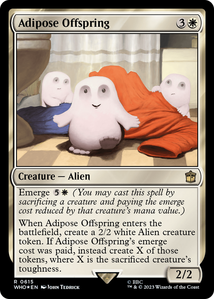Adipose Offspring (Surge Foil) [Doctor Who] | Total Play
