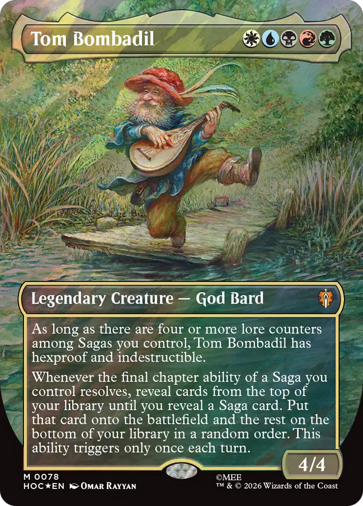 Tom Bombadil (Borderless) (Surge Foil) [The Hobbit] | Total Play