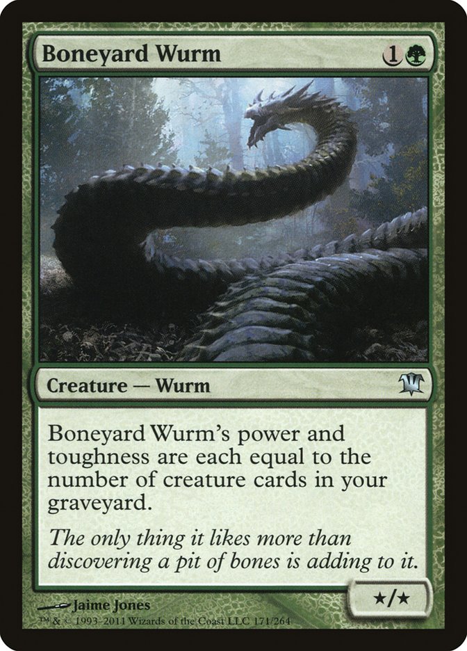 Boneyard Wurm [Innistrad] | Total Play