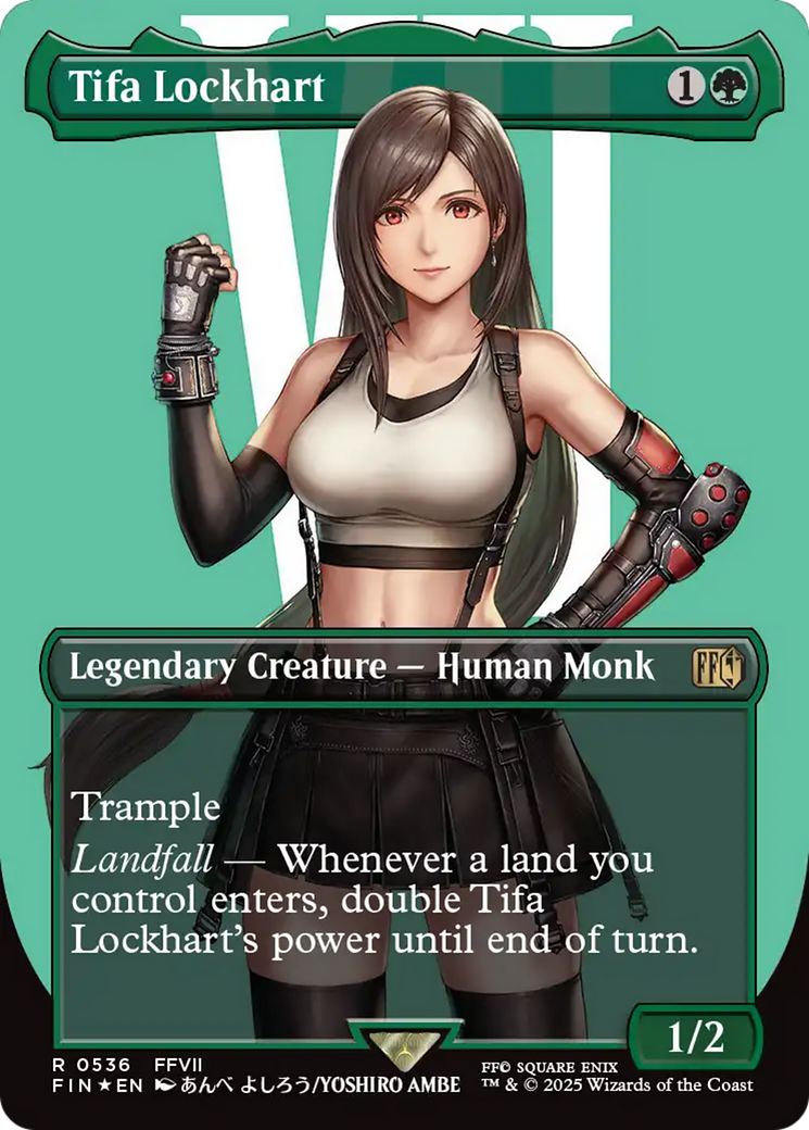 Tifa Lockhart (Borderless) (Surge Foil) [FINAL FANTASY] | Total Play