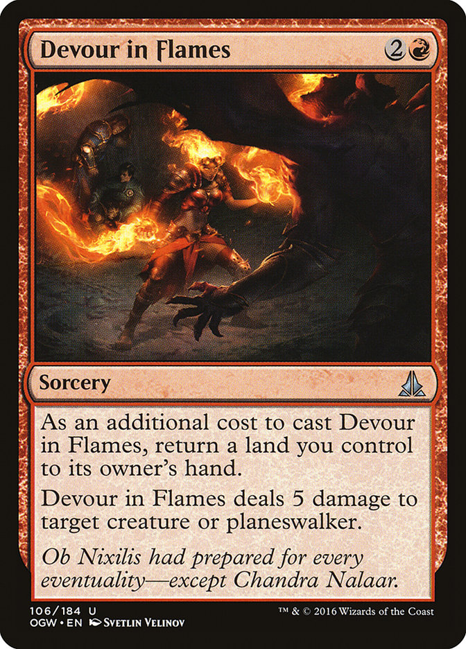 Devour in Flames [Oath of the Gatewatch] | Total Play