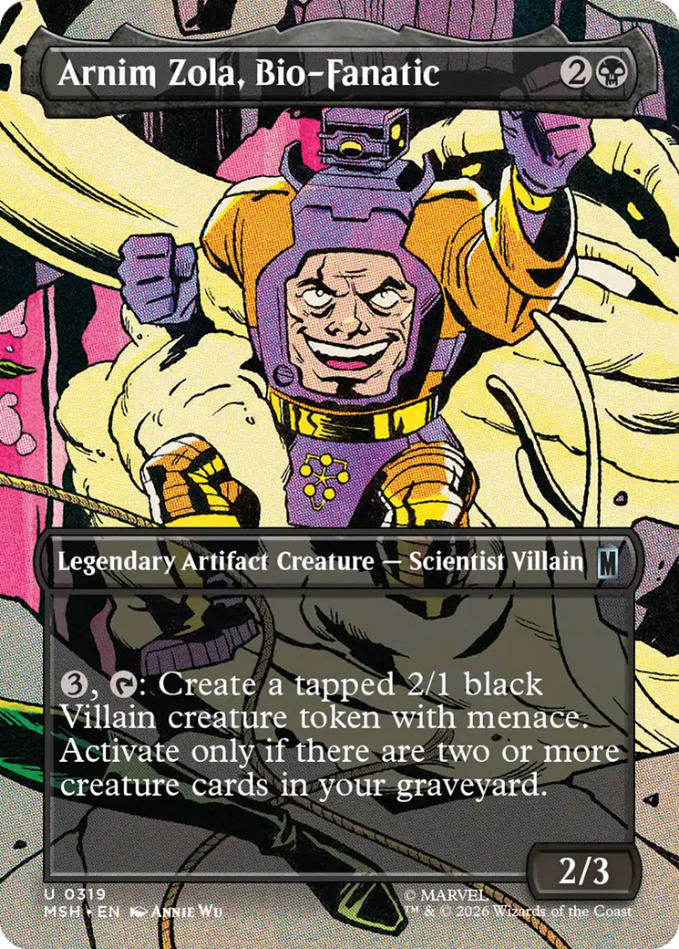 Arnim Zola, Bio-Fanatic (Borderless) [Marvel Super Heroes] | Total Play