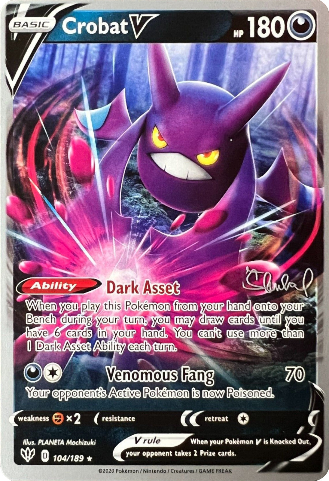 Crobat V (104/189) (ADP - Ondrej Skubal) [World Championships 2022] | Total Play