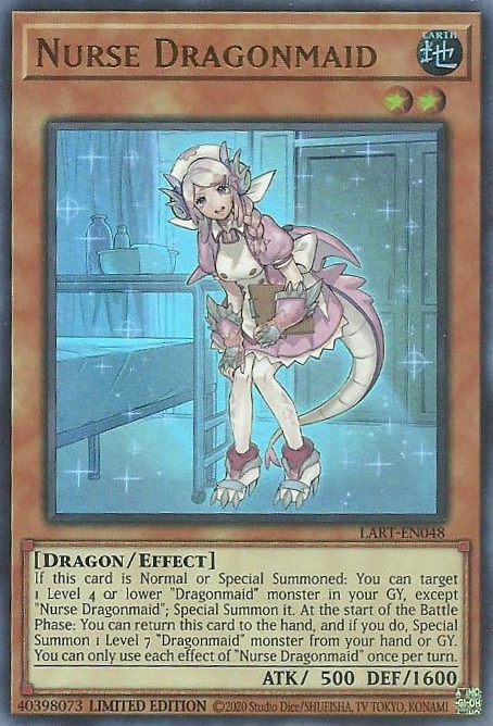 Nurse Dragonmaid [LART-EN048] Ultra Rare | Total Play
