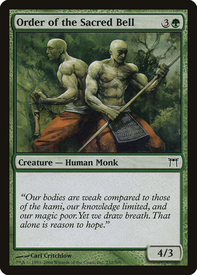 Order of the Sacred Bell [Champions of Kamigawa] | Total Play