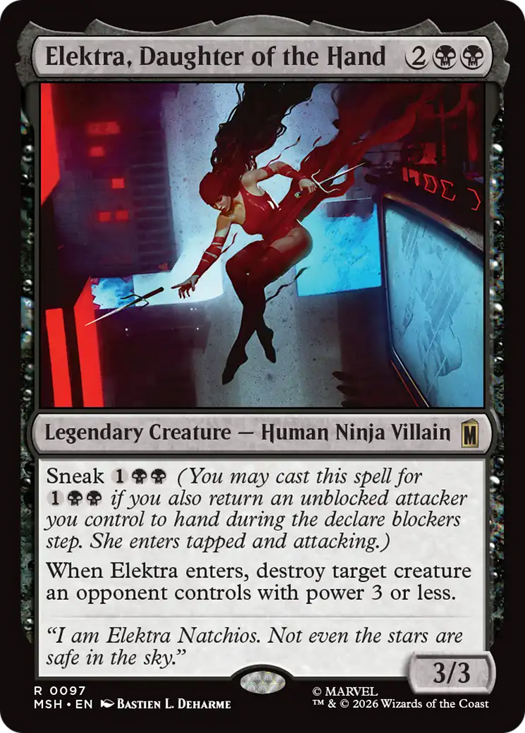Elektra, Daughter of the Hand [Marvel Super Heroes] | Total Play