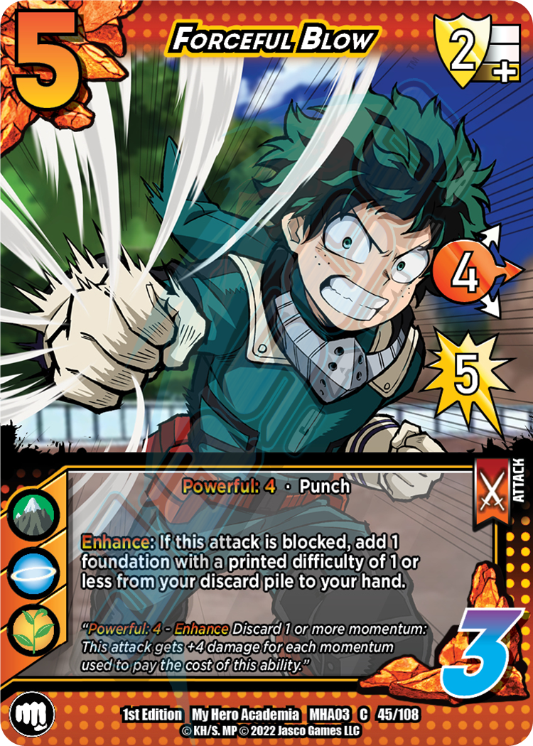 Forceful Blow [Heroes Clash] | Total Play