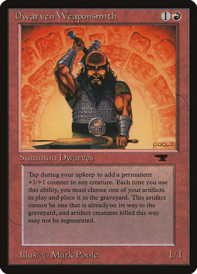 Dwarven Weaponsmith [Antiquities] | Total Play