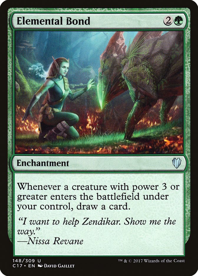 Elemental Bond [Commander 2017] | Total Play