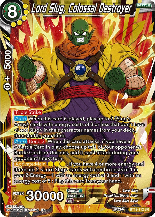 Lord Slug, Colossal Destroyer (BT19-112) [Fighter's Ambition] | Total Play