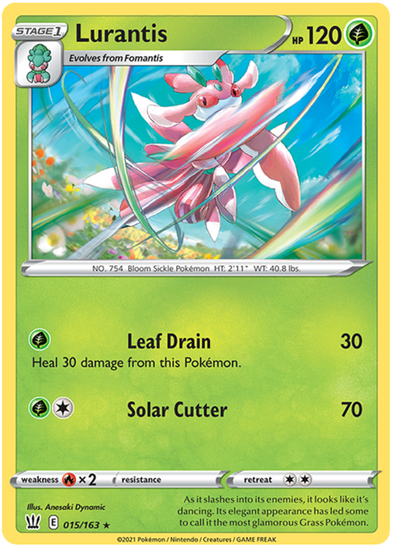 Lurantis (015/163) [Sword & Shield: Battle Styles] | Total Play