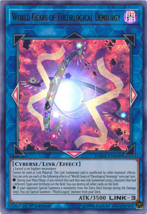 World Gears of Theurlogical Demiurgy [DANE-EN048] Ultra Rare | Total Play