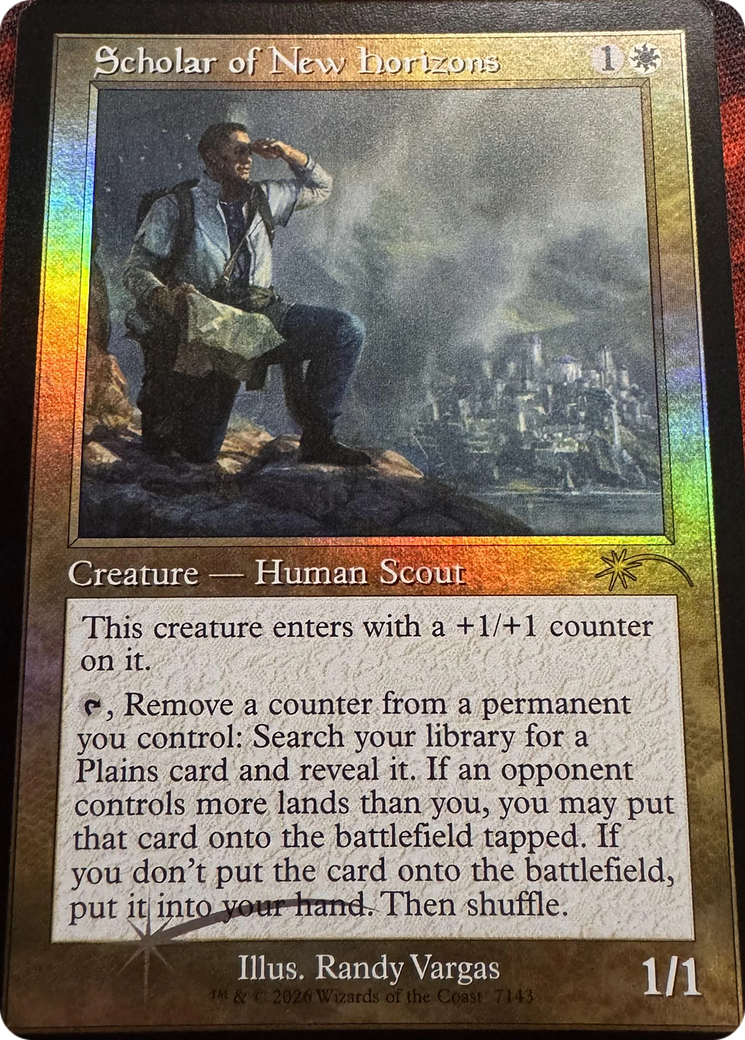Scholar of New Horizons (Retro Frame) [Secret Lair Drop Series] | Total Play