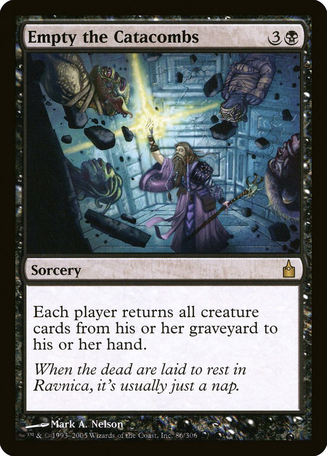 Empty the Catacombs [Ravnica: City of Guilds] | Total Play