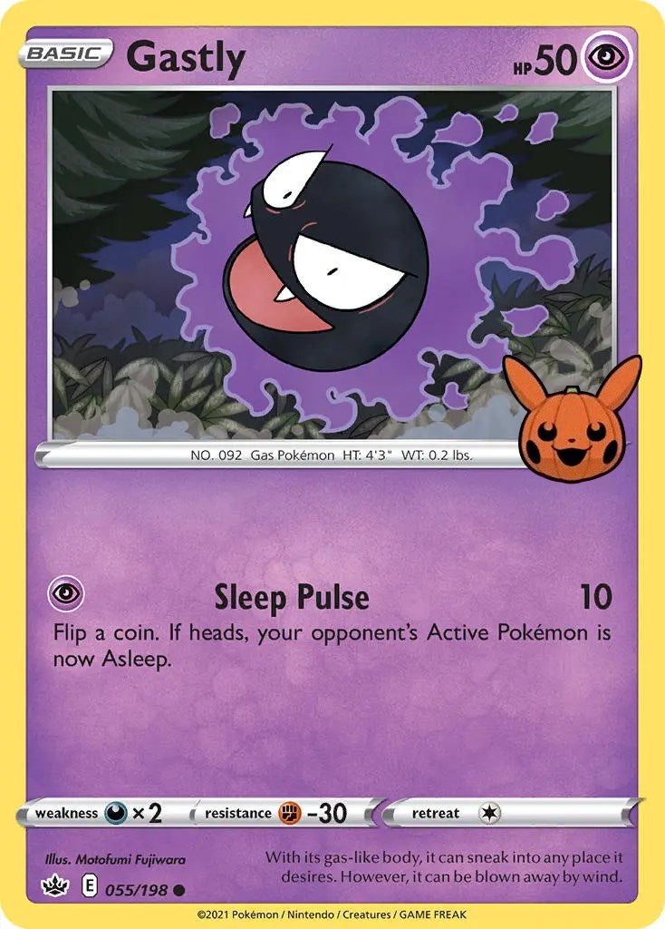 Gastly (055/198) [Trick or Trade] | Total Play