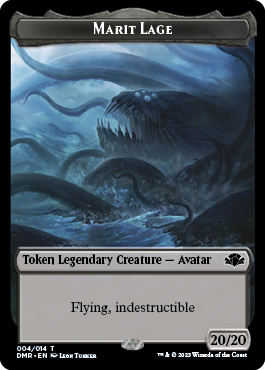 Insect // Marit Lage Double-Sided Token [Dominaria Remastered Tokens] | Total Play