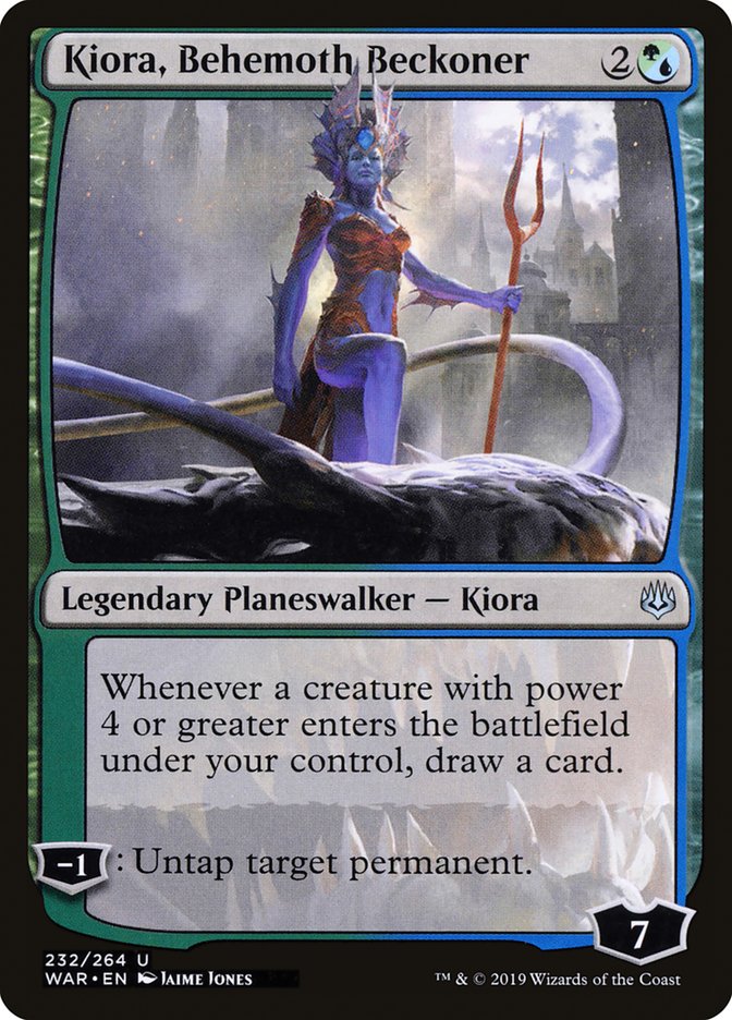 Kiora, Behemoth Beckoner [War of the Spark] | Total Play