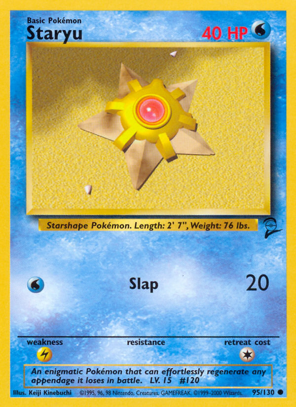 Staryu (95/130) [Base Set 2] | Total Play