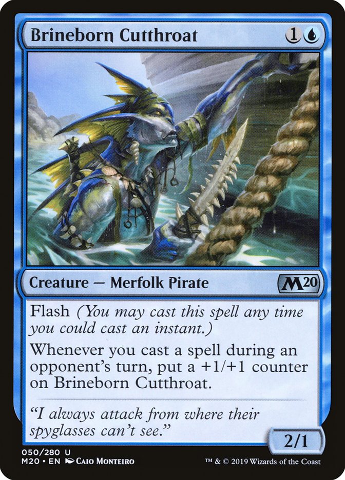 Brineborn Cutthroat [Core Set 2020] | Total Play
