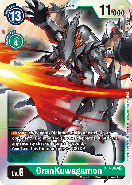 GranKuwagamon [BT1-083] [Release Special Booster Ver.1.5] | Total Play