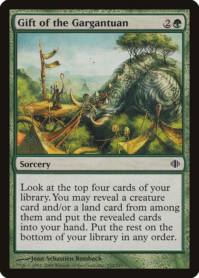 Gift of the Gargantuan [Shards of Alara] | Total Play