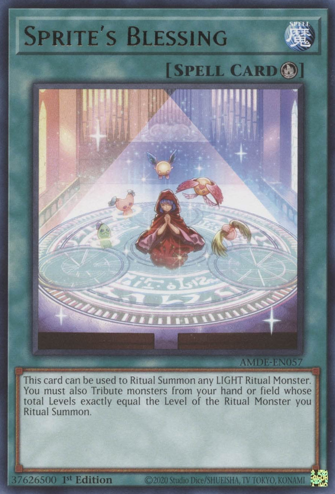 Sprite's Blessing [AMDE-EN057] Rare | Total Play