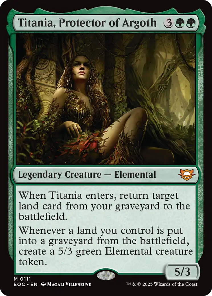 Titania, Protector of Argoth [Edge of Eternities Commander] | Total Play
